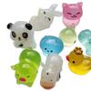 Glow-in-the-Dark 3D Cartoon Animal Miniatures – Kids' Summer Vacation Toy Gift