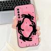 For Huawei P Smart 2021 Case Huawei Y7A PPA-LX3 PPA-LX1 PPA-LX2 Elegant Printing Soft Silicone Shockproof Phone Cases