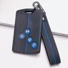 Silicone Key Fob Cover for Renault Zoe Captur Clio 5 Arkana Megane 4 Scenic Espace Kadjar with Keychain Honeycomb Texture Shockproof Key Fob Protector