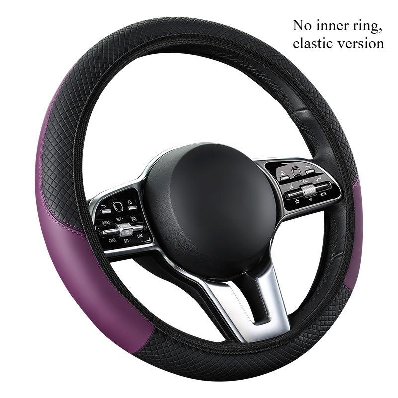 Universal Car Steering Wheel Cover No Inner Ring All-Season Interior Decoration Handle Cover for Vehicle Accessories