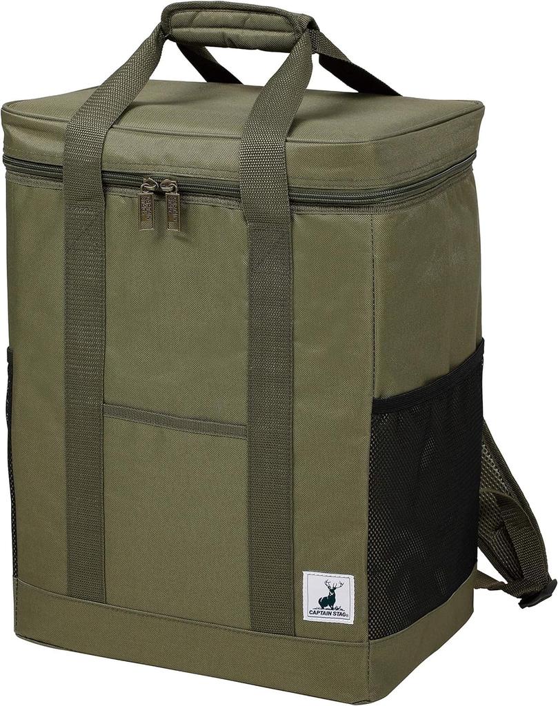 Kühltasche Kühltasche Quadratischer Rucksacktyp Kühltasche Olive Verwendung Breite 34 x Tiefe 23 x Höhe 45cm UE-620 Größe