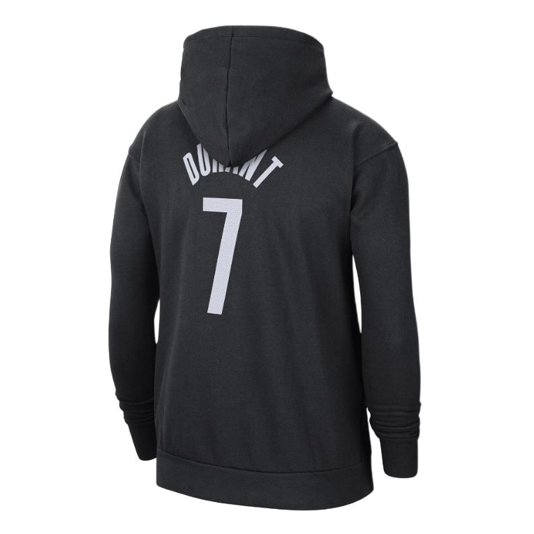 Nike Bkn M Nk Po Flc Essential N N Bequemer Hoodie mit Buchstaben und Zahlen Herren hoodies Schwarz DB1194-011