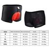 2Pcs 3D Padded Cycling Shorts Breathable Cycling Pants Comfort Bike Underwear  Mountain Biking