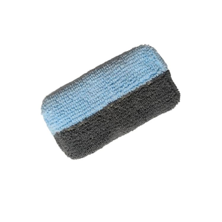 3pcs Soft Microfiber Applicators Double  Side Automotive Cleaning Pad Designed for Car Detailing Washable & Long Lasting