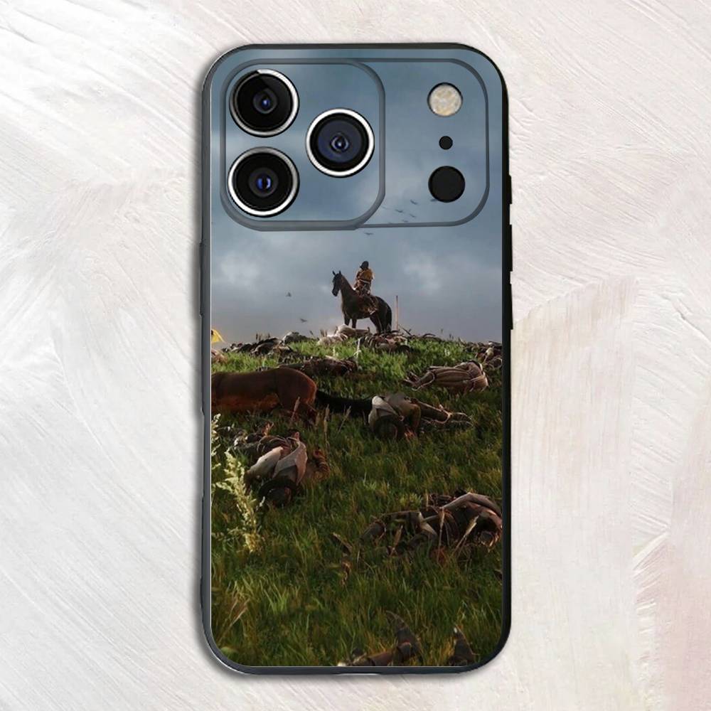 Game KCD Silicone Soft Phone Case For iPhone17,16,15,14,13,12 Pro Max Plus X XR SE Cover