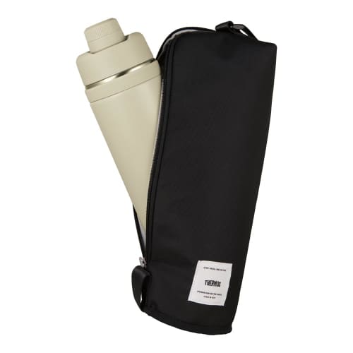 Thermos Insulated My Bottle Pouch with Shoulder Strap for 1.5L Water Bottles, Can Also Be Used As an Insulated Bag, Isotec Insulated, Stone Black, APL