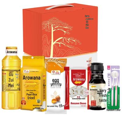 Toothbrush Set with Golden Arowana Gift Pack