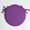 Thickened Sponge Round Chair Pad 30*30CM Washable Circular Chair Cushion With Drawstring Candy Color Stool Cushion