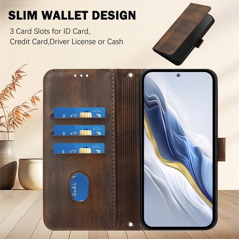 Casing For Umidigi Power 7 Max 7S A15 A15C A15T Bison X20 Note 9 90 100 G9 G100 5G Leather Wallet Pocket Card Slots Flip Case Cover