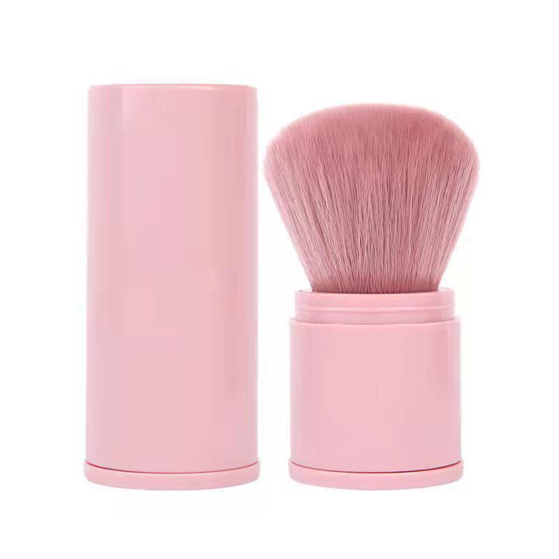 Retractable Makeup Brush: Powder, Blush, Setting, Stippling, Nail Art Dust