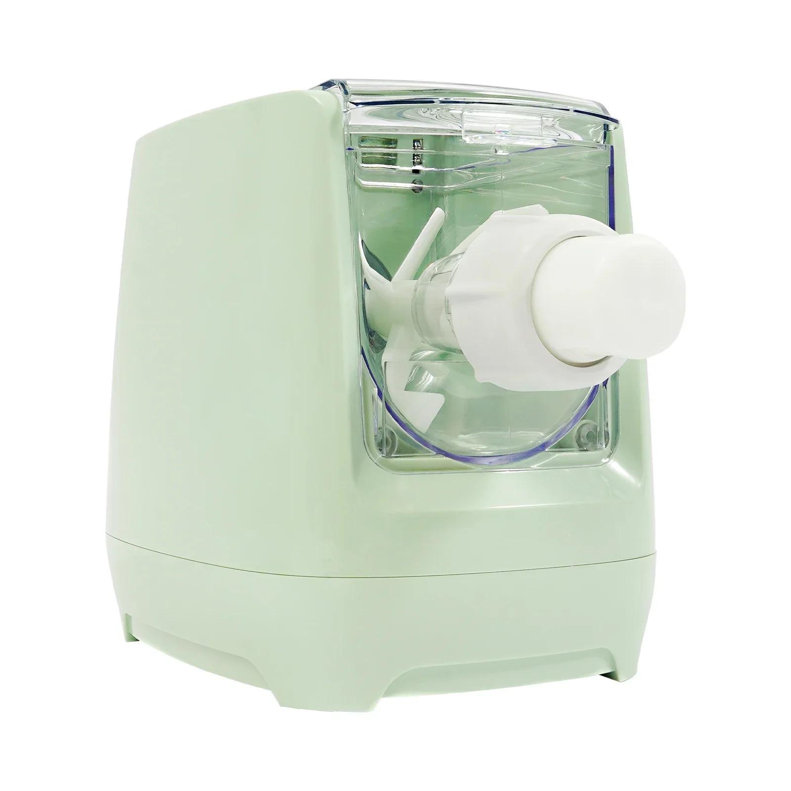 

BYMAOCAR Electric Pasta Maker, 260W Automatic Noodle Machine, with Measuring Cup, 600g Flour Capacity, for Home Kitchen Use зелений