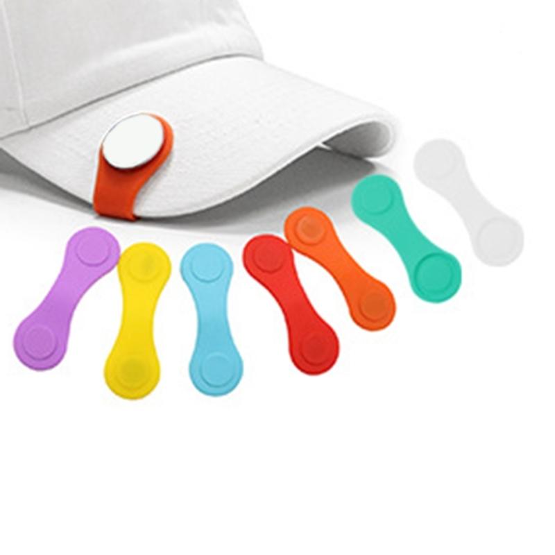 Golf Flexible Silicone Hat Clip Strong Magnetic Designs Ensures Secure Golf Marker Suitable for All Golf Hat Styles