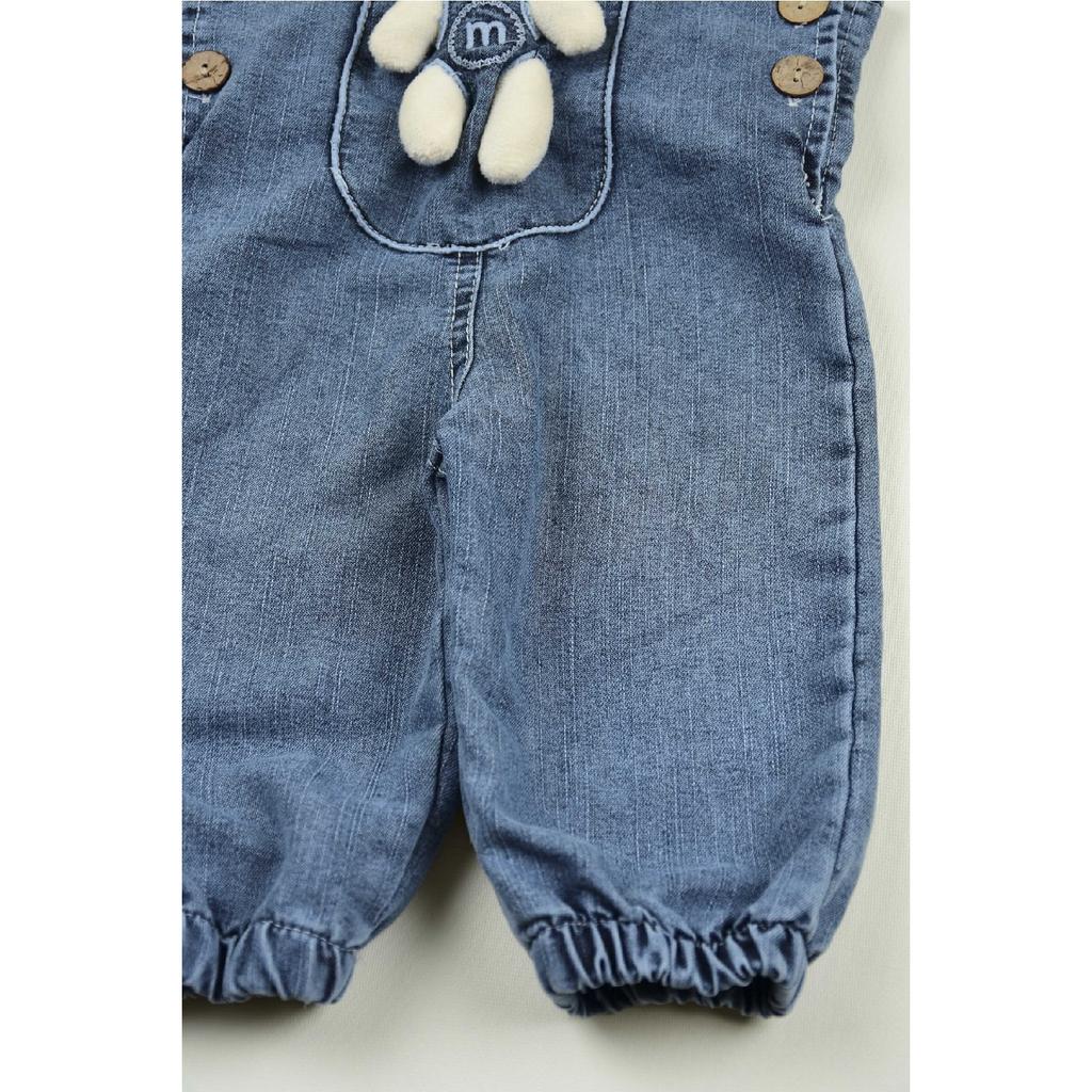 Set salopet pentru ursuleț pentru fete