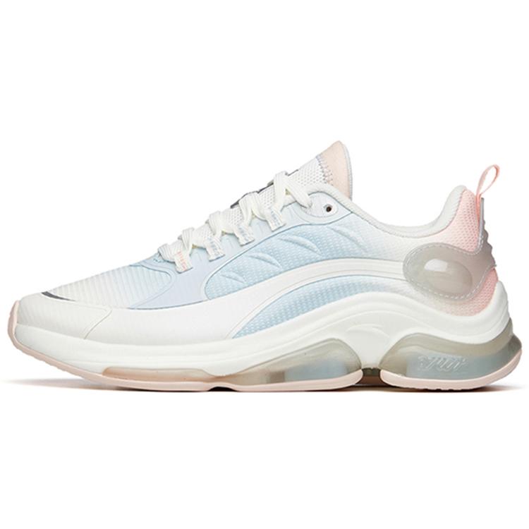 

New Anta Low-Top Running Shoes Women s White Blue Orange 122215501-4 36.5