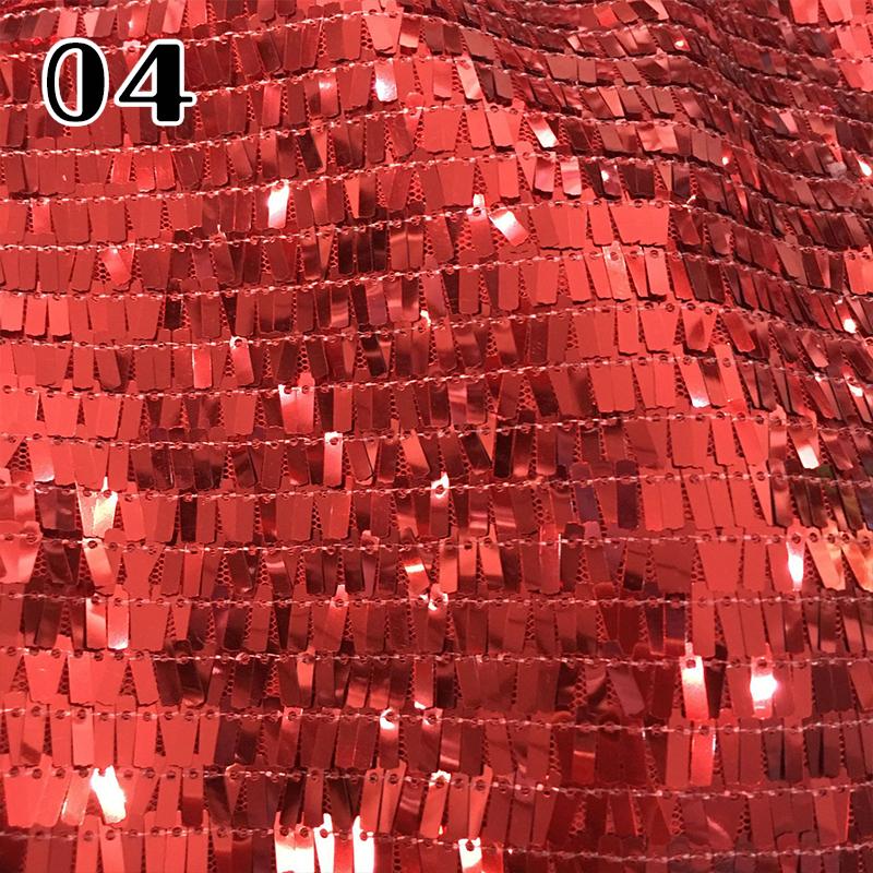 100x130cm Glitter Sparkly Fabric Iridescent Sequin Embroidery Mesh Fabric Stage Costume Party Evening Dress Decor Diy Material