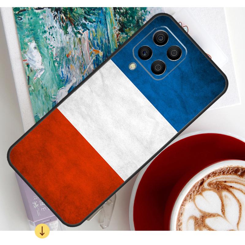 France National Flag Case For Samsung Galaxy M54 M23 M20 M32 M52 M56 M16 M36 M34 M14 M35 M55 M15 M11 M31 M13 M53