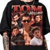 Vintage Tom Holland Shirt, Vintage 90s Actor Tee, Retro Celebrity Collage T-Shirt, British Cinema Fan Gift, Unisex Graphic Top