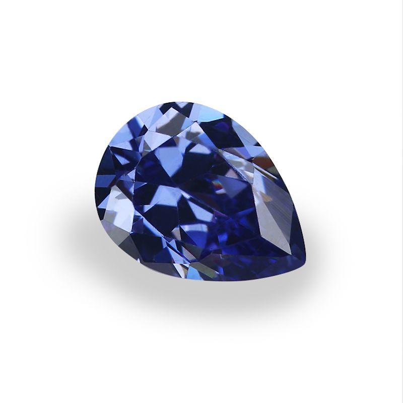 

2x3-13x18мм Искусственный драгоценный камень в форме груши Многоцветный циркон Высокоуглеродистый страз Кольцо-украшение Инкрустированный белый Tanzanian Blue 4x 6mm 2 grains