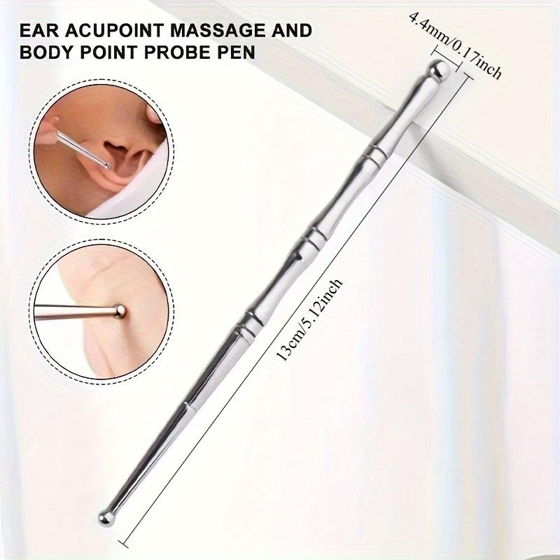 Body Massager Gua Sha Facial Tool, Stainless Steel GuaSha Massage Tool Facial Gua Sha SPA Acupuncture Pen