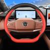 2026 For Changan Car Steering Wheel Cover Nappa Leather Fit CS35 Plus CS55 Plus CS75 Plus UNI‑T UNI‑K UNI‑V Car Accessories