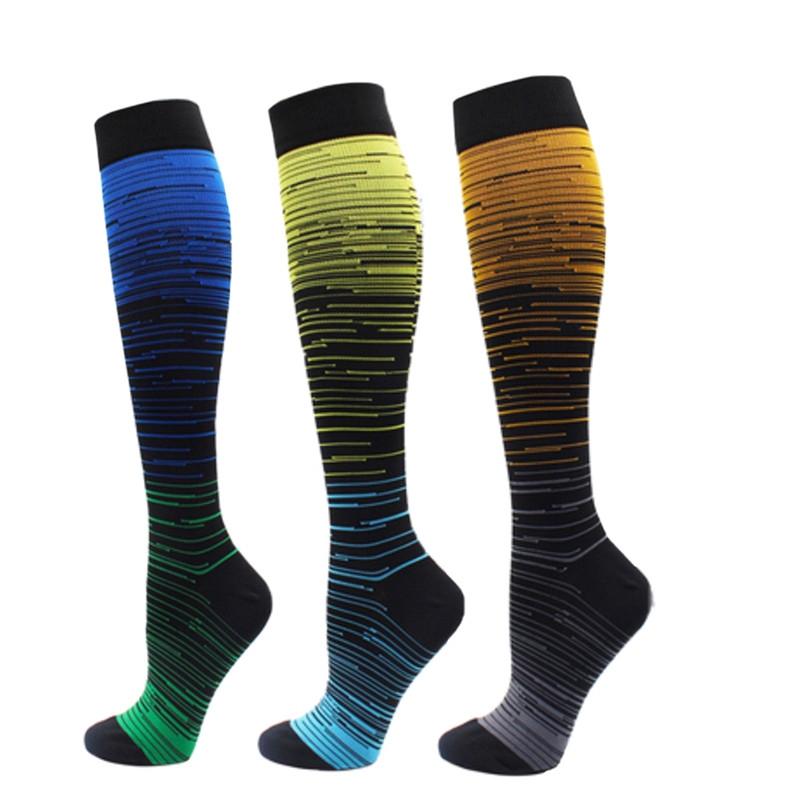1/3 Pairs Compression Socks Men Stockings Best Medical Nursing Hiking Travel Flight Sox Running Fitness Varicose Veins Pregnancy