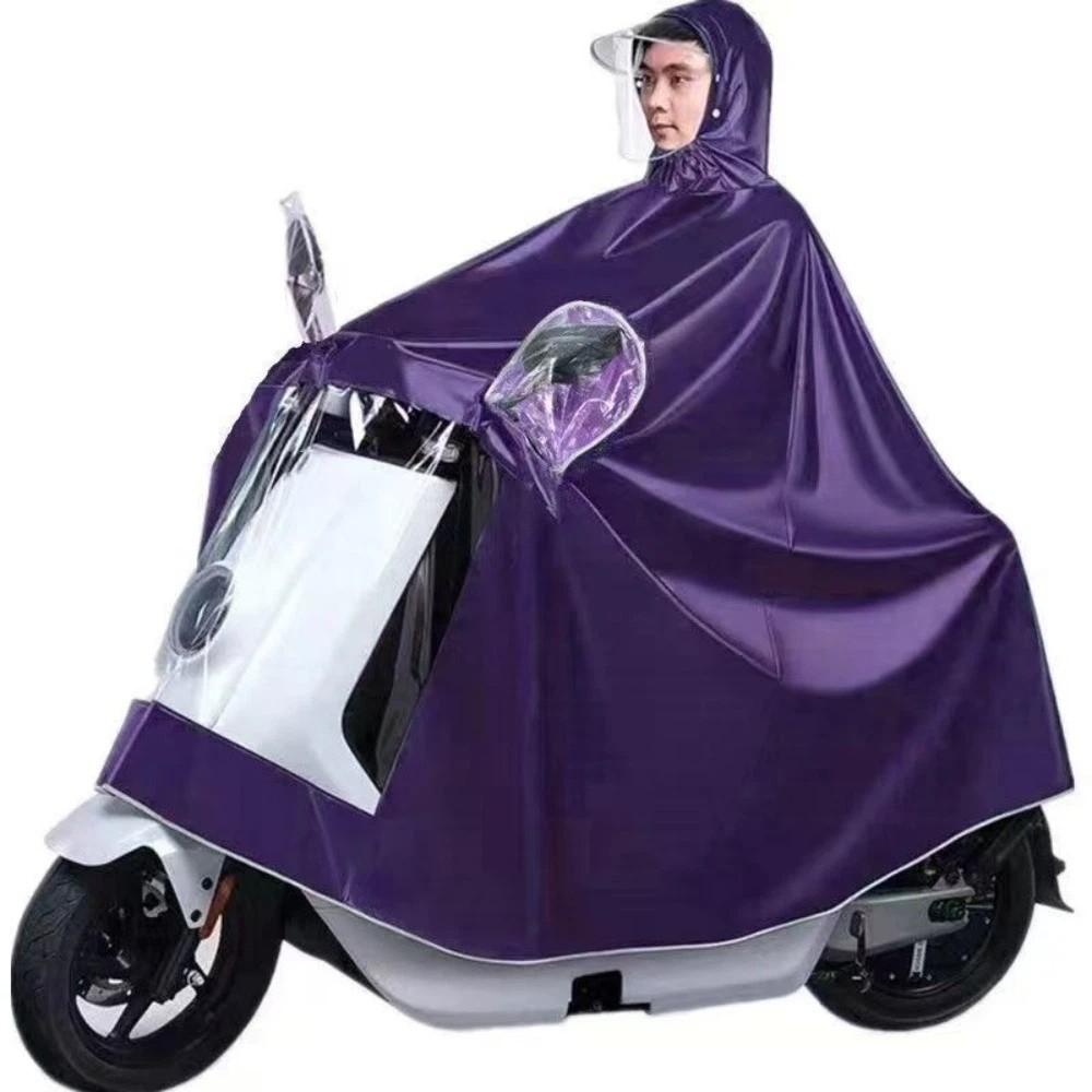Thickened Material Waterproof Coat Waterproof Construction Adult Poncho  Electric Scooter