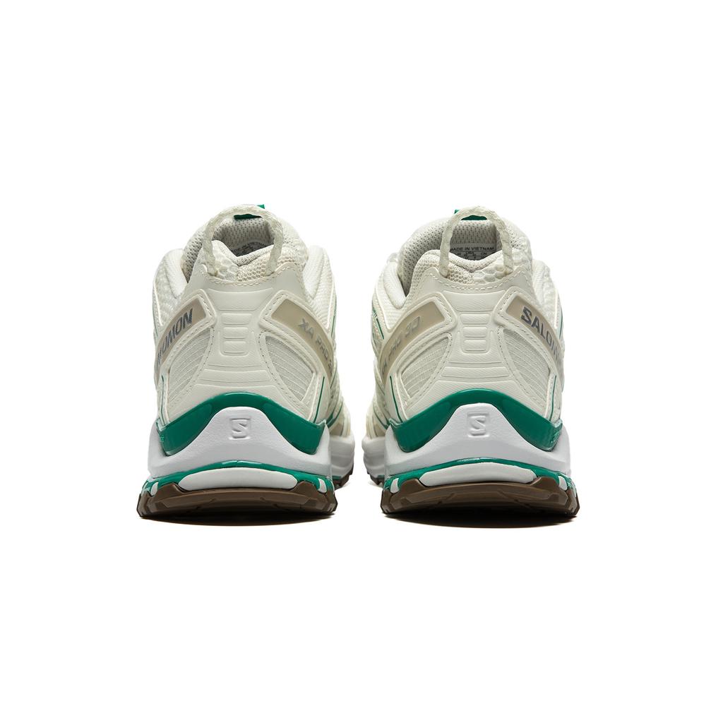 Salomon XA Pro 3D Seasonal Comfortable Fabric Shock Absorption Non-Slip Low-Top Casual Running Shoes Unisex sneaker White 478874