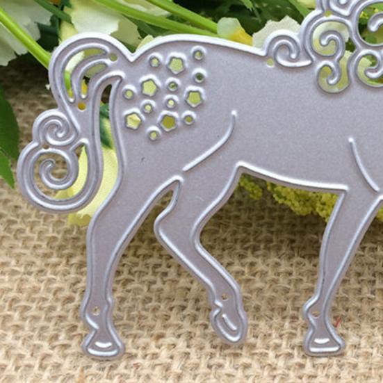 Unicor-n Horse Cutting Dies Stencil Scrapbooking DIY Card Paper Embossing Craft