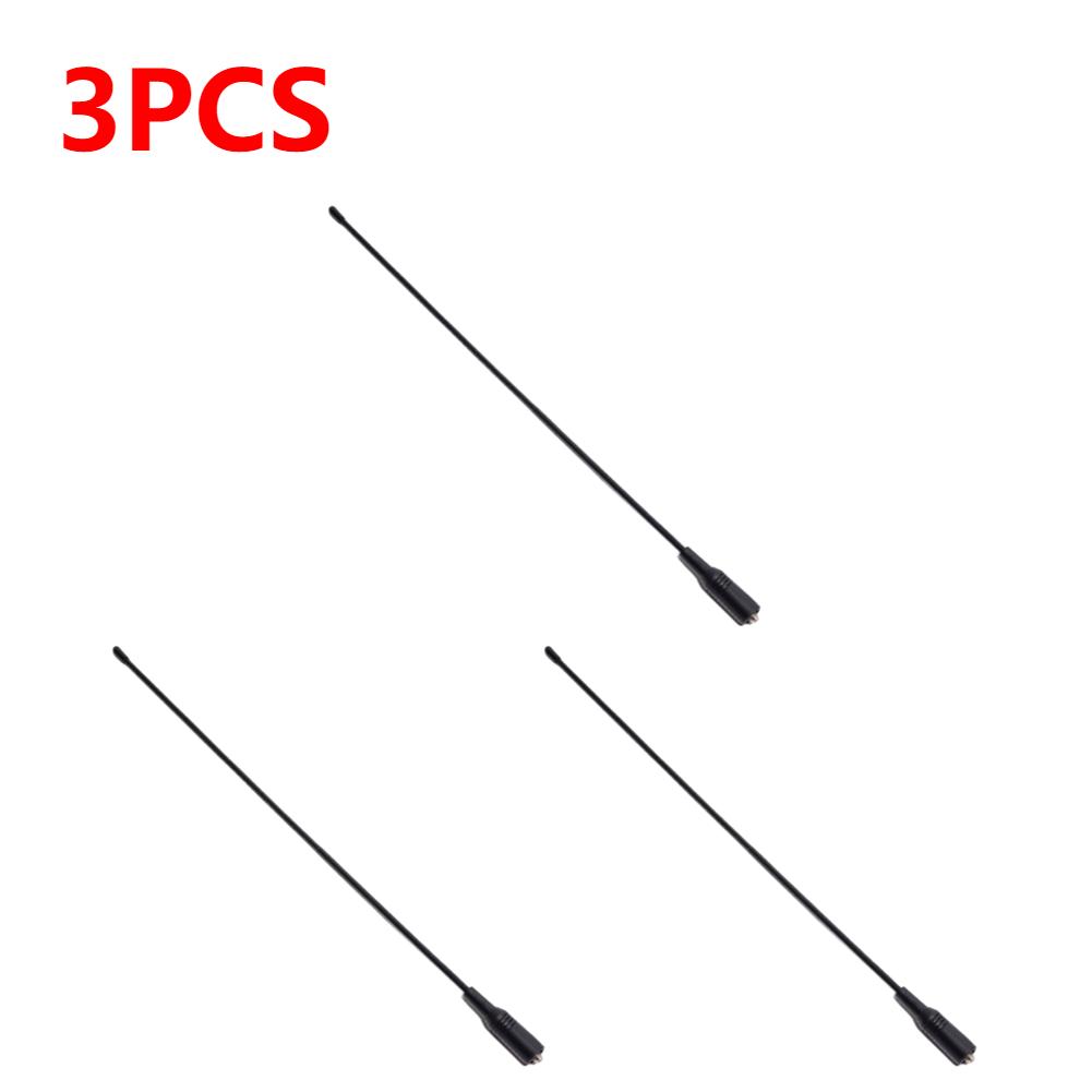 NA-771 Walkie-Talkie Antenna VHF UHF SMA Female Walkie Talkie UHF Flexible Antenna Dual Wide Band for Baofeng UV 5R UV-B5 BF-V8