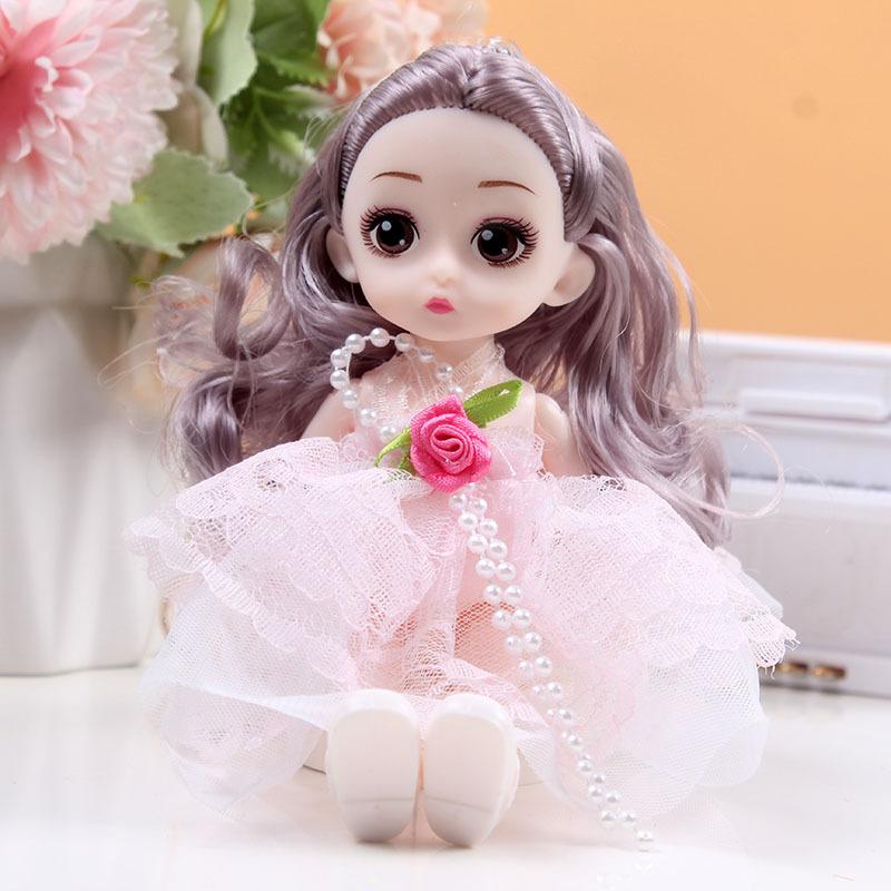 Dress Up Princess Doll Set Dreamy Gift Box Creative Toy For Girls 1pc