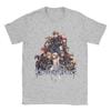 Unisexs Kingdom Hearts T Shirts 100 Cotton Tops Creative Short Sleeve Round Collar Tee Shirt Big Size TShirts