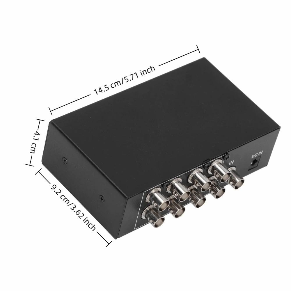 Plug and Play Coaxial Video Distributor 1080p 60Hz Video Signal Distributor  Cable Box