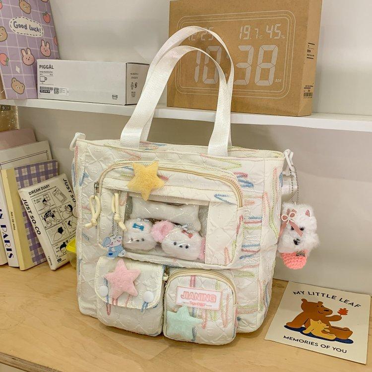 Schoolbag schoolbag for junior high school girls, high-value Japanese versatile girls, cute ins for primary school students, grades 3 to 6, backpack