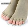 Cross-Border Yoga Split-Toe and Heel-Revealing Five-Finger Socks with PVC Dots