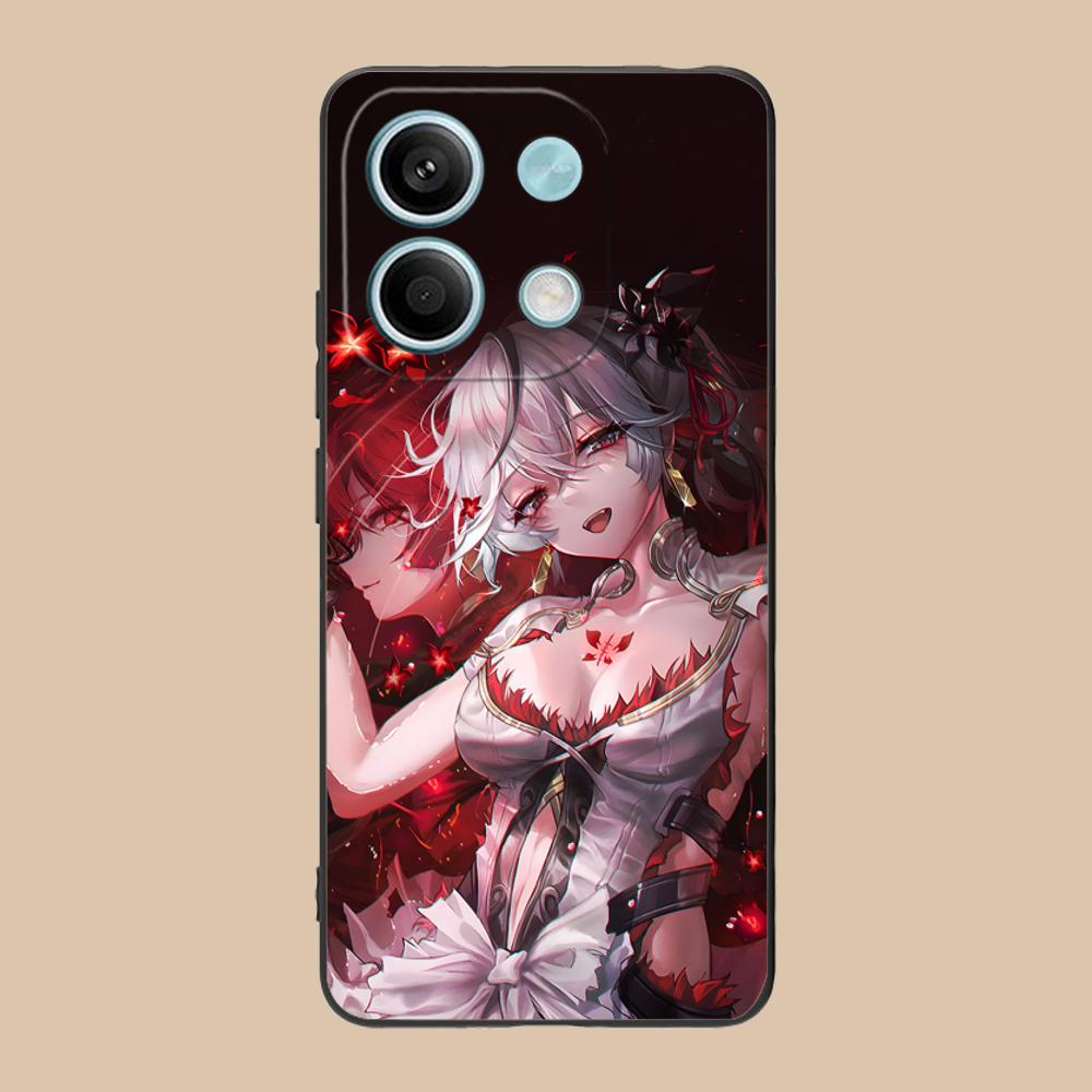 Wuthering Waves Camellya Phone Case for Xiaomi 15 14 13 12 Mi 11 T Ultra Lite Pro S X 5G Colorful Printing Cover Luxury Pretty