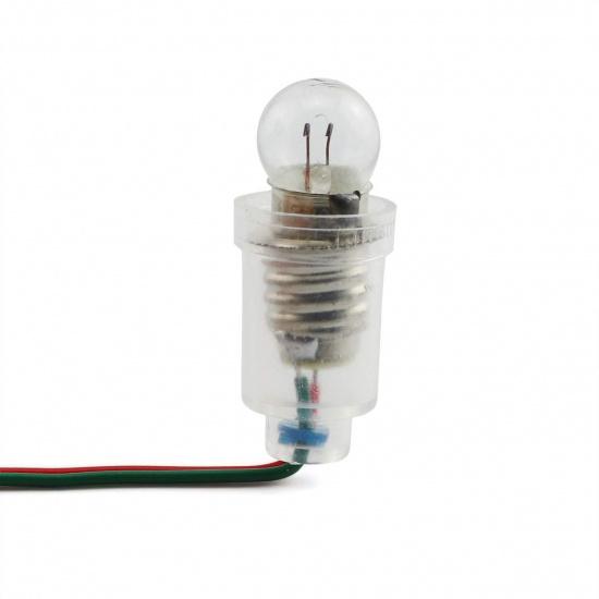 5PCS Miniature Bulb Bases 110V E10 Screw Type Lamp Holder With Wire