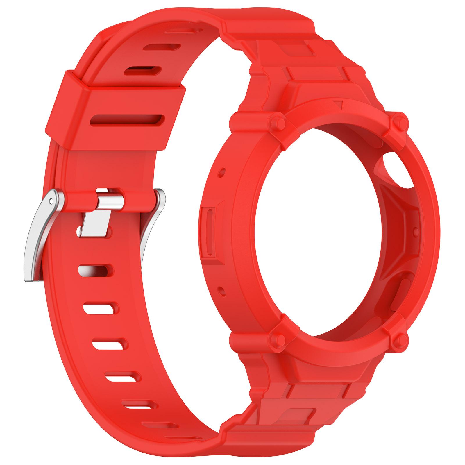 

Silicone watch strap For Vivo watch 5 watch 3 Integrated watch strap Replaceable strap For IQOO watch 5 watch band Accessories vivo watch5 червоний