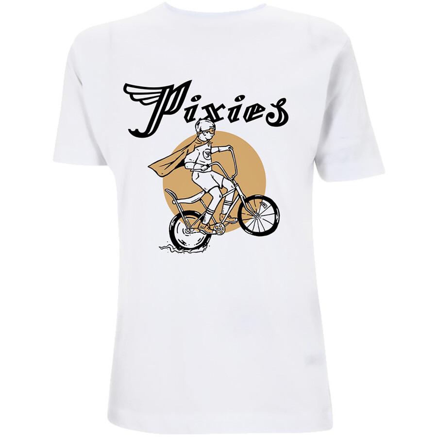 Vintage BMX-Fahrer Pixies Grafik-T-Shirt