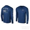 Mens Quick-Dry UV Protection Fishing Shirt UPF 50 Long Sleeve Breathable Performance Tee Outdoor Sports Cycling