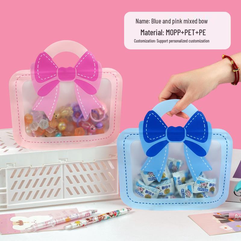 Back-to-School Children's Gift Bags: Cute Self-Sealing Snack & Birthday Packaging