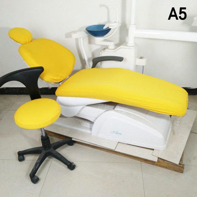 1 Satz Zahnarztstuhlbezug Einheit Stoff Sitz Elastischer Schutzbezug Zahnarztausrüstung Zahnarzt Zahnmedizin Labor