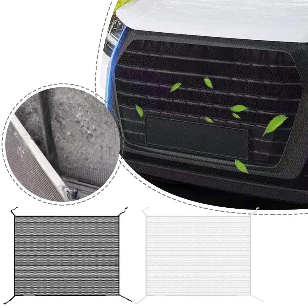 Car Radiator Guard Net Dustproof Front Bumper Grill Willow Net Flying Grilles Dust Filtr R4U5