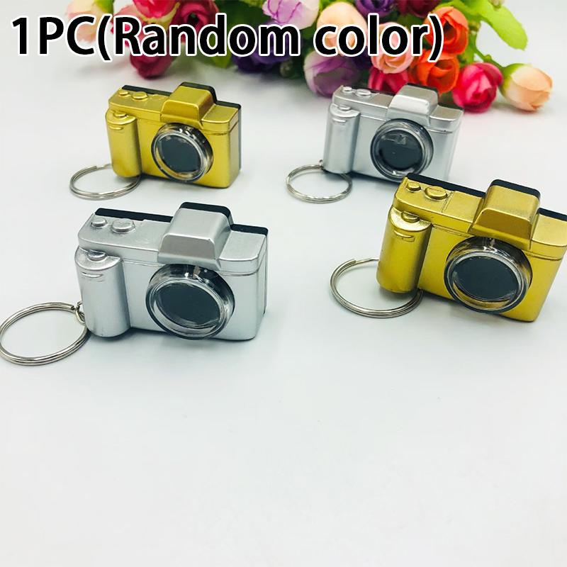 Cartoon Led Light-Up Keychain Creative Bag Charm Light-Up Toy Gift Mini Flashlight
