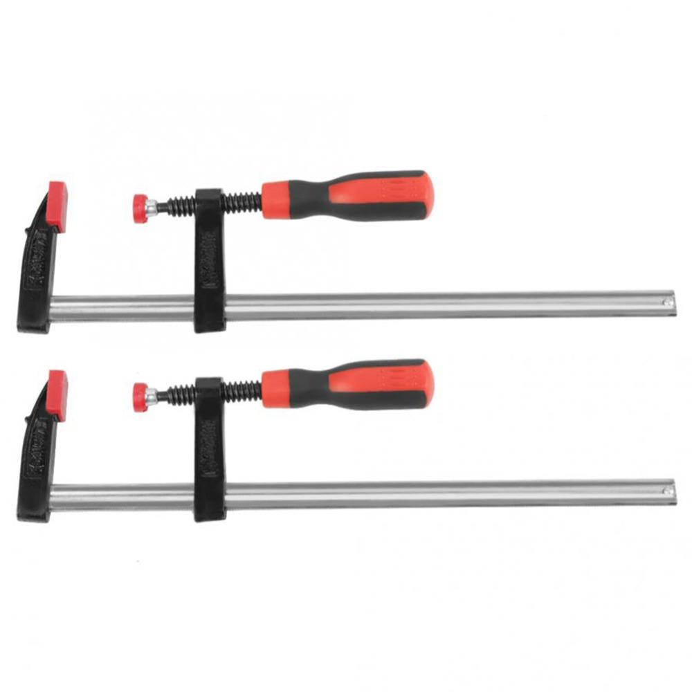 4pcs Alloy F Style Bar Clamps Ergonomic Grip Quick Release Clamps  For Woodworking
