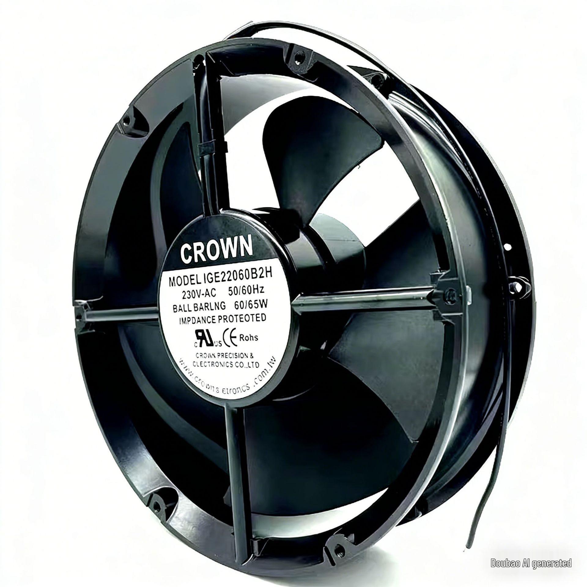 

Совершенно новый охлаждающий вентилятор CROWN AC220V IGE20060B2H для шкафа электрической коробки 18060 22060