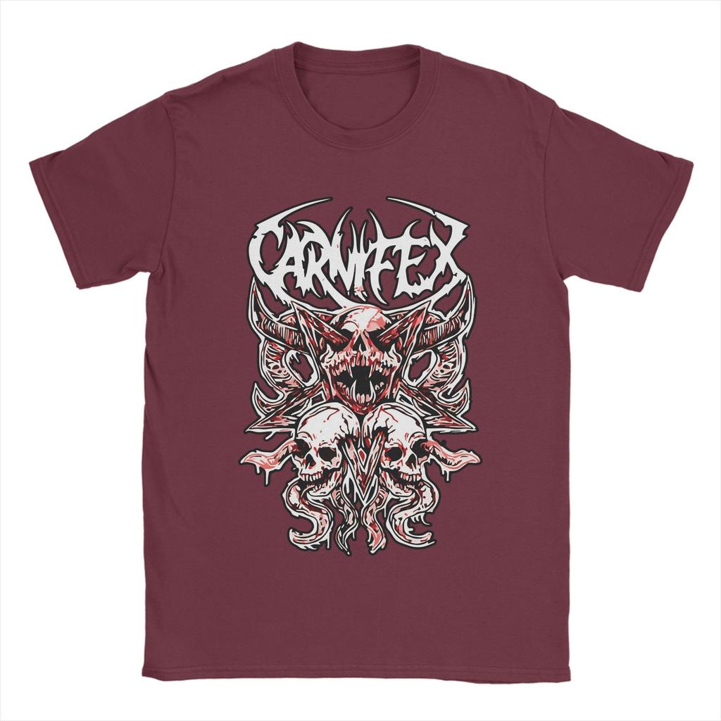 Amazing Carnifex Band Bury Me In Blasphemy Metal Music TShirts Unisex O Neck 100 Cotton T Shirt  Short Sleeve Tees Party Clothing