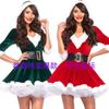 Christmas Costume Adult Female Performance Costume Christmas Costume Performance Costume, Queen Christmas Dress, Labeling