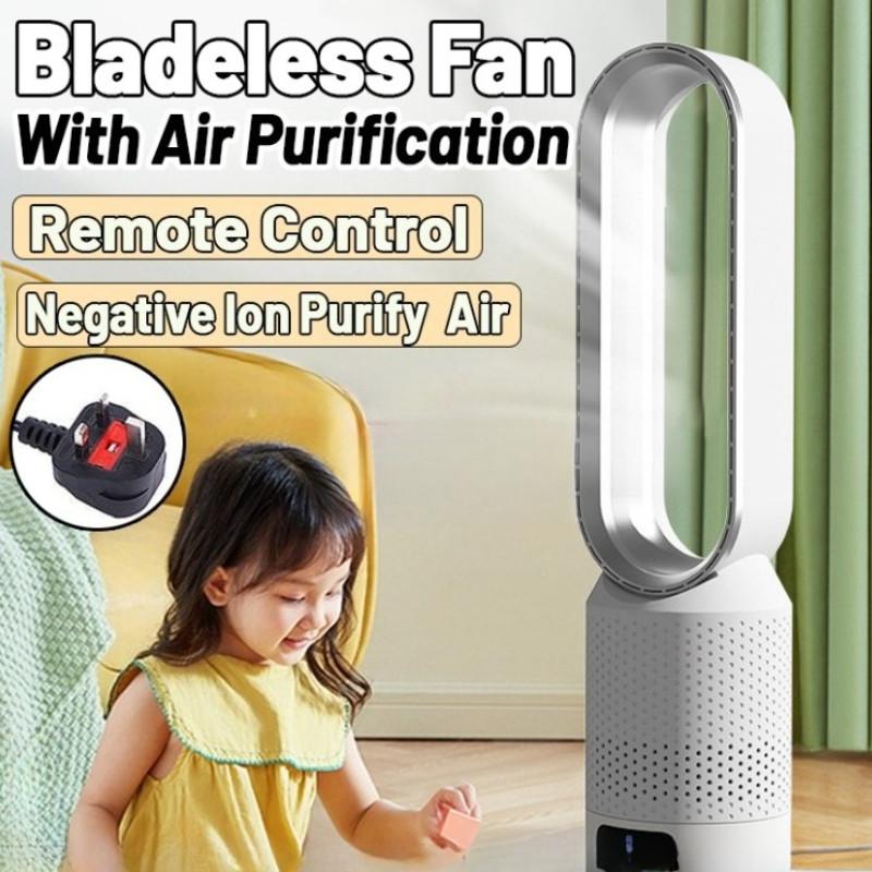 20/42 Inch Standing Negative lon Purify Air Circulation Fan Adjustable Desktop Fan Smart Air Purification Bladeless Fan