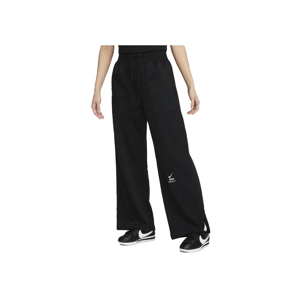 Nike Sportswear City Utility Logo Letter Drawstring Casual Pants Women bottoms Black DV8017-010