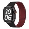 Compatible with Apple Watch Bands Series 1-11/Ultra 1-3/SE3 Lychee Pattern Soft Magnetic Silicone Strap.